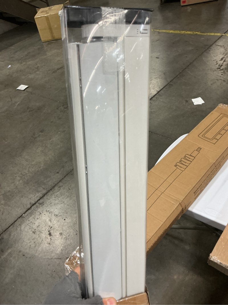 Condition photo showing Good Condition for Motorized Blinds with Remote, Blackout No Drill Cordless Smart Roller Shades, Automatic Blinds for Windows, White,32" W x 72" H S1-white 32"W x 72"H