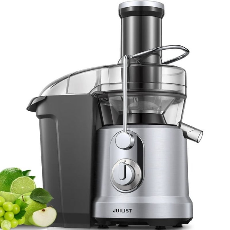 1300W Juicer Machines, Juilist Powerful Juice Extractor Machine with 3.2" Wide Mouth for Whole Fruit