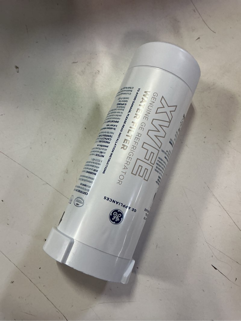 Condition photo showing Good Condition for ge xwfe refrigerator water filter | certified to reduce lead, sulfur, and 50+ other impurities | replace every 6 months for best results | pack of 1