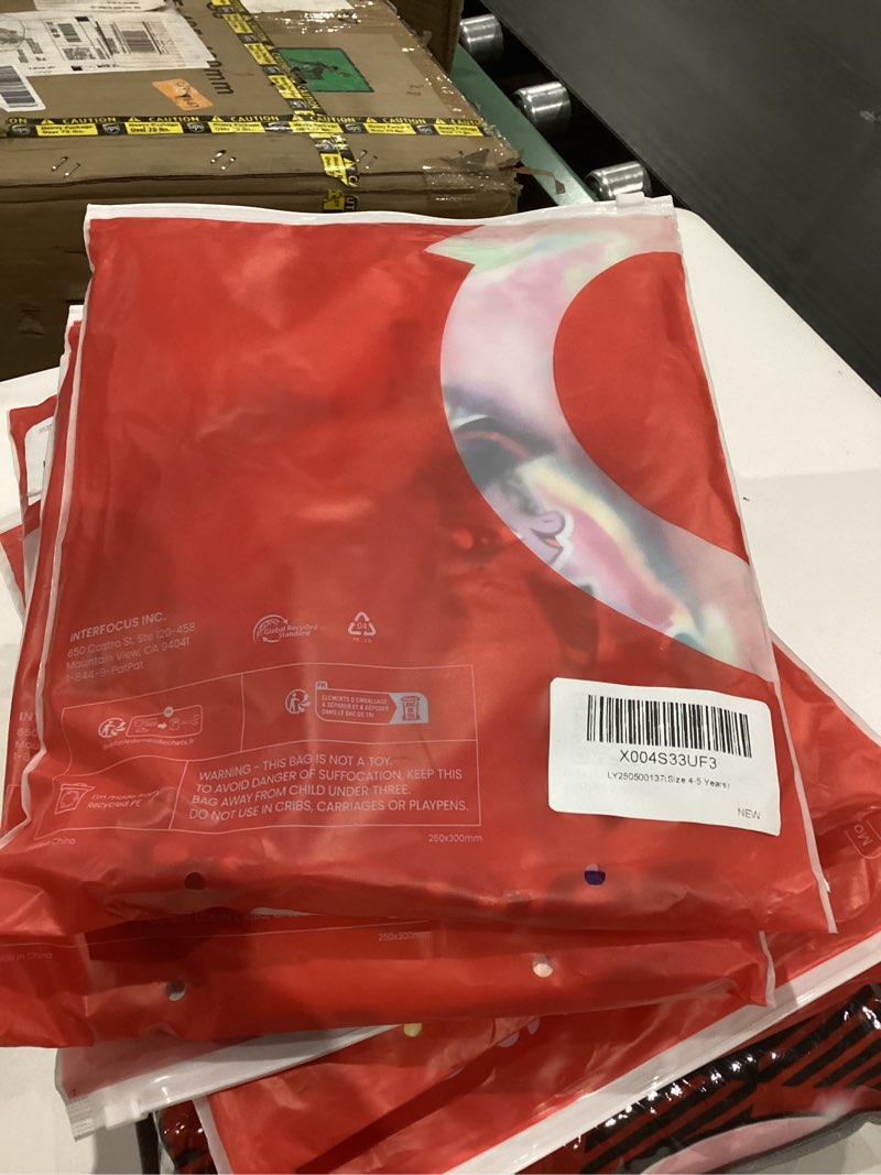 Condition photo showing New/Like New for My Little Pony Girls Rainbow Tie-Dye Hoodie Sweatshirt Unicorn Graphic Pullover Tops Casual Clothes for Baby-Toddler Kids 4-5T Rainbow Dash-multi-color