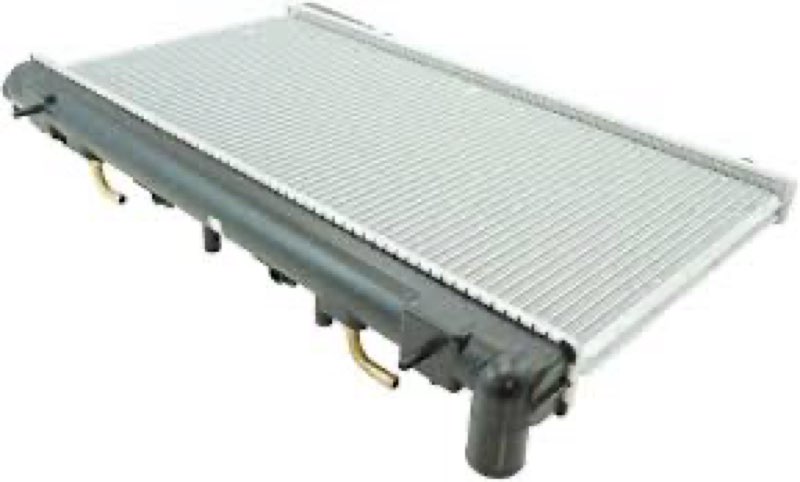 radiator assembly plastic aluminum core without rad cap 1pc top right-inlet location upper&lower-mounting type for subaru for forester 2.5l 2006-2008