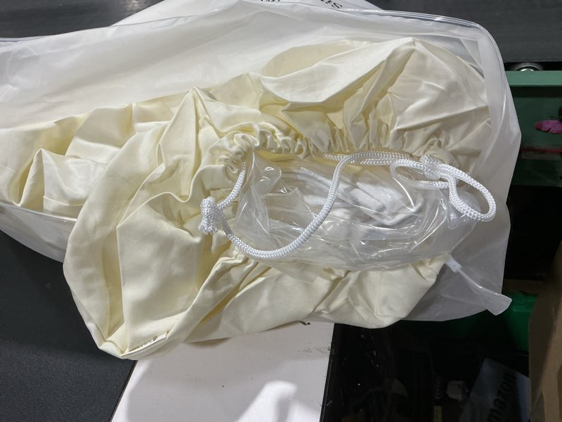 lilysilk 100% silk duvet/comforter queen, white, for four season, machine washable long strand silk 