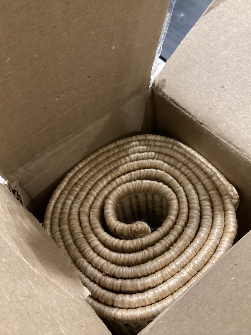 Condition photo showing Good Condition for DEXI Dirt Trapper Door Mat, 48x72 Washable Doormat, Dirt Resistant and Absorbent, Easy Clean Low-Profile Floor Rugs for Entryway, Front Door, and Inside Entrance, Beige 4' x 6' (Rectangular) Beige