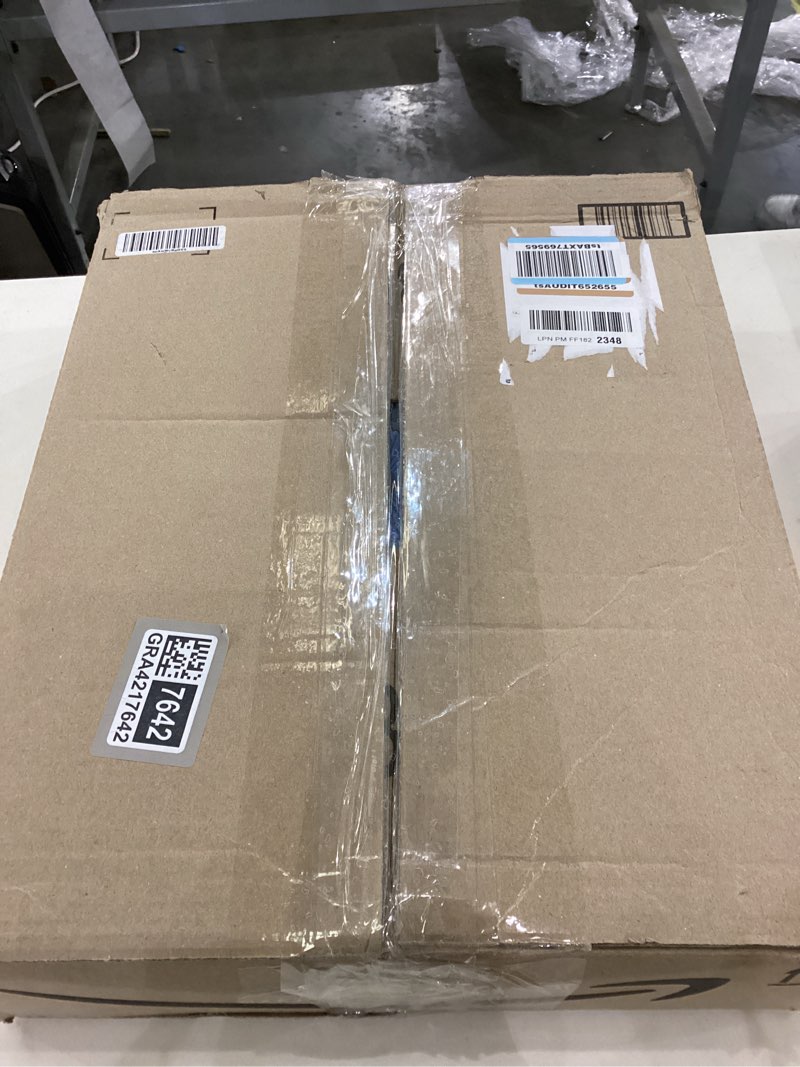 Condition photo showing New/Like New for Ultra Slim Laptop Cooling Pad with 2 Quiet Big Fans, 5 Height Adjustable Ergonomic Stand, Portable Cooler for 10-15.6 Inch Laptops, Speed Control and 2 USB Ports Blue