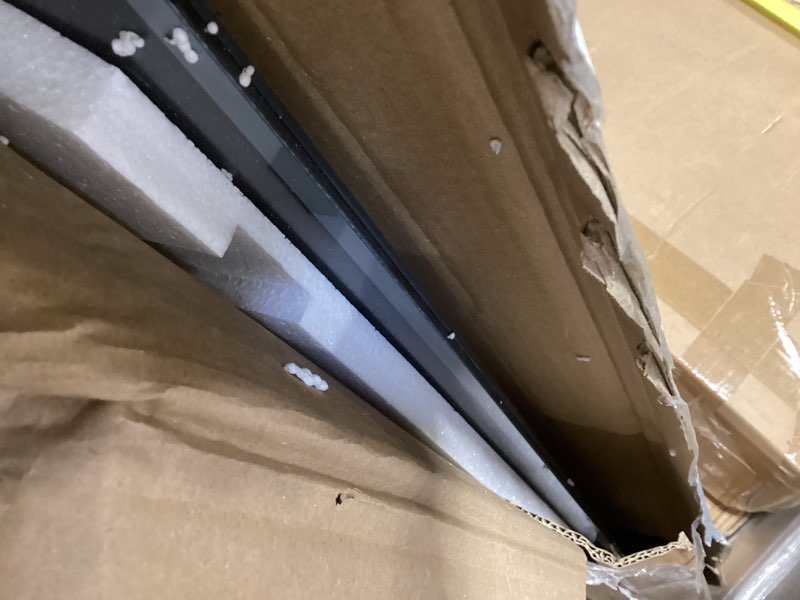 Condition photo showing Good Condition for Home Gym Mirror, 63X28 Inch(Each)-2Pack Large Frameless Tempered Glass Full Body Wall Mounted Mirror for Gym, Yoga, Exercise, Dance Studio Gym Mirror 63"x28"-2pcs