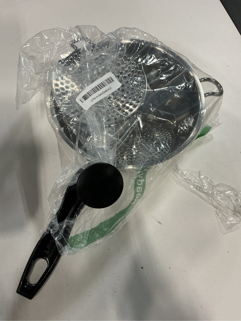 Condition photo showing Good Condition for Cuisinart Food Mill, Stainless Steel Food Mill, 2.3 Qt capacity, Black & Silver