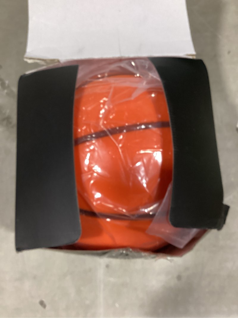 Condition photo showing Good Condition for silent basketball size 7/29.5”, indoor basketball for quiet dribbling and indoor training, foam ball with real groove and bounce