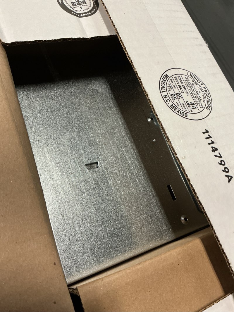 Condition photo showing New/Like New for Broan-NuTone AE80B Bathroom Exhaust Fan with Roomside Installation, ENERGY STAR Certified, 80 CFM, 1.5 Sones, White