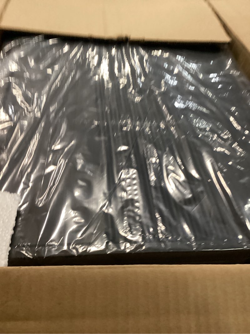 Condition photo showing Good Condition for SAILUN 87Gal/348Qt Stackable Storage Bins Folding Collapsible Storage Bins with Lid, Closet Organizers and Storage, Black 26" W x 17" D x 43.7" H 3Pack-26" W x 17" D x 43.7" H Black