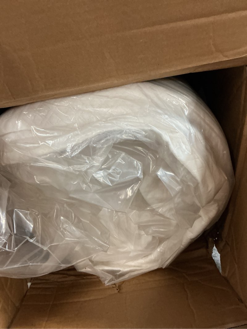 Condition photo showing Good Condition for 8 inch full mattress gel memory for cool sleep & pressure relief, medium firm feel, certipur-us certified, mattress in a box, white