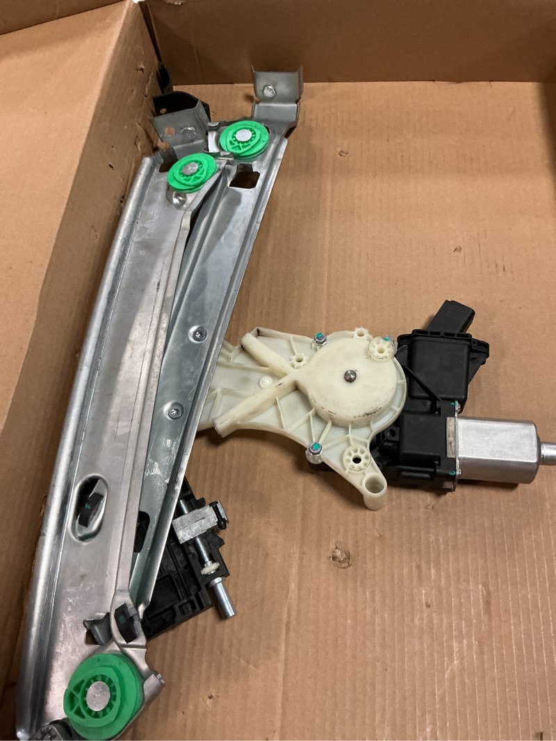 Condition photo showing As Is for Dorman 751-841 Front Driver Side Power Window Regulator and Motor Assembly Compatible with Select Chevrolet Models