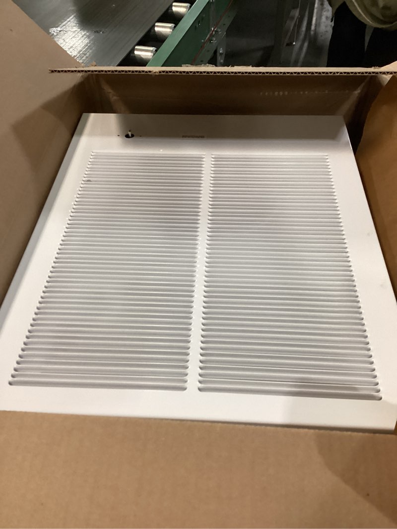 Condition photo showing As Is for Model 198 White High-Capacity Wall Heater (2000/4000W, 240V)