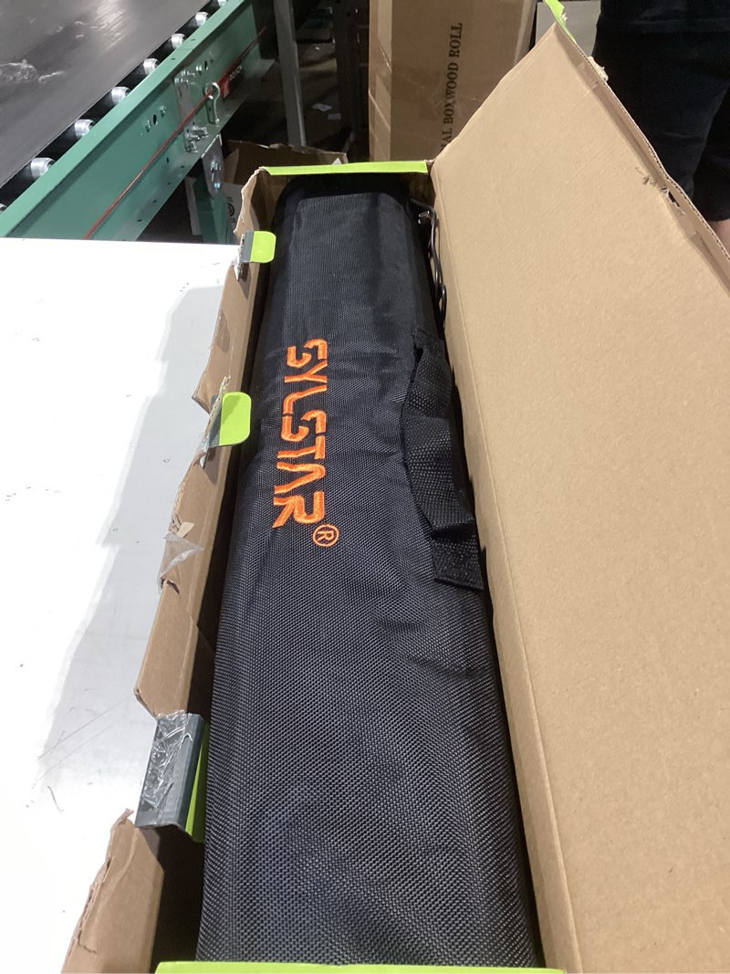 Condition photo showing Good Condition for sylstar 360° rechargeable work light with remote &telescopic stand (8.4ft), 3000lm ultra bright 3cct dimmable, 6000mah battery, portable camping light for jobsite workshop sports emergencies