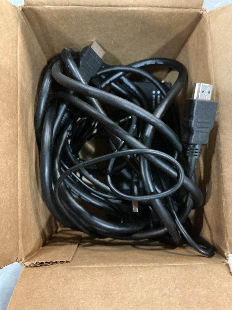 Condition photo showing Good Condition for hdmi kvm switch 2 monitors 2 computers 4k@30hz for 2 computers share dual monitors and keyboard mouse printer u disk support extended/copy mode with 2 usb cables and controller hdmi 2 pc 2 m white