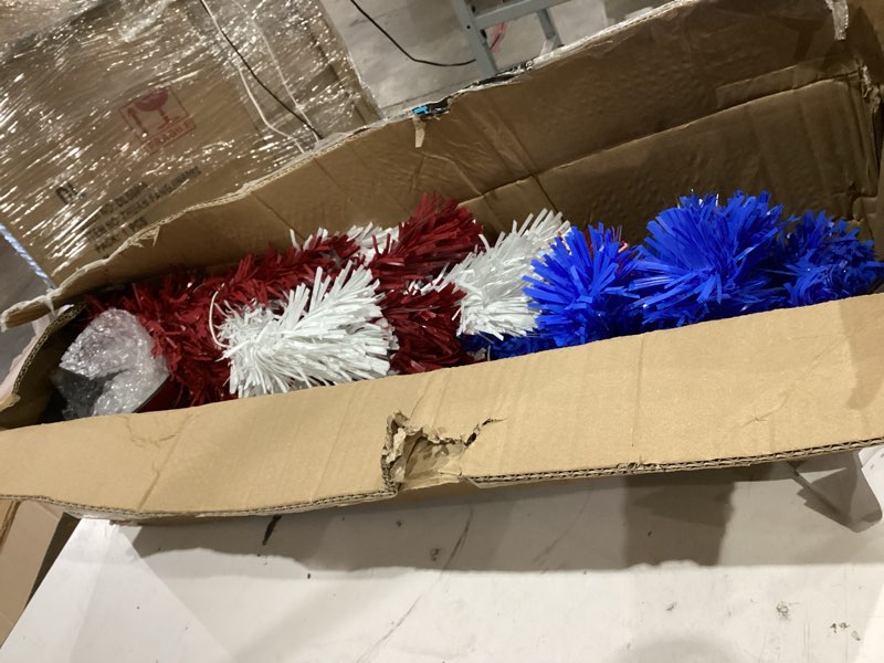 Condition photo showing Good Condition for christmas concepts® 36\" fibre optic led american flag tree - red, white & blue decoration for the 250th anniversary of usa independence day - july 4th celebrations