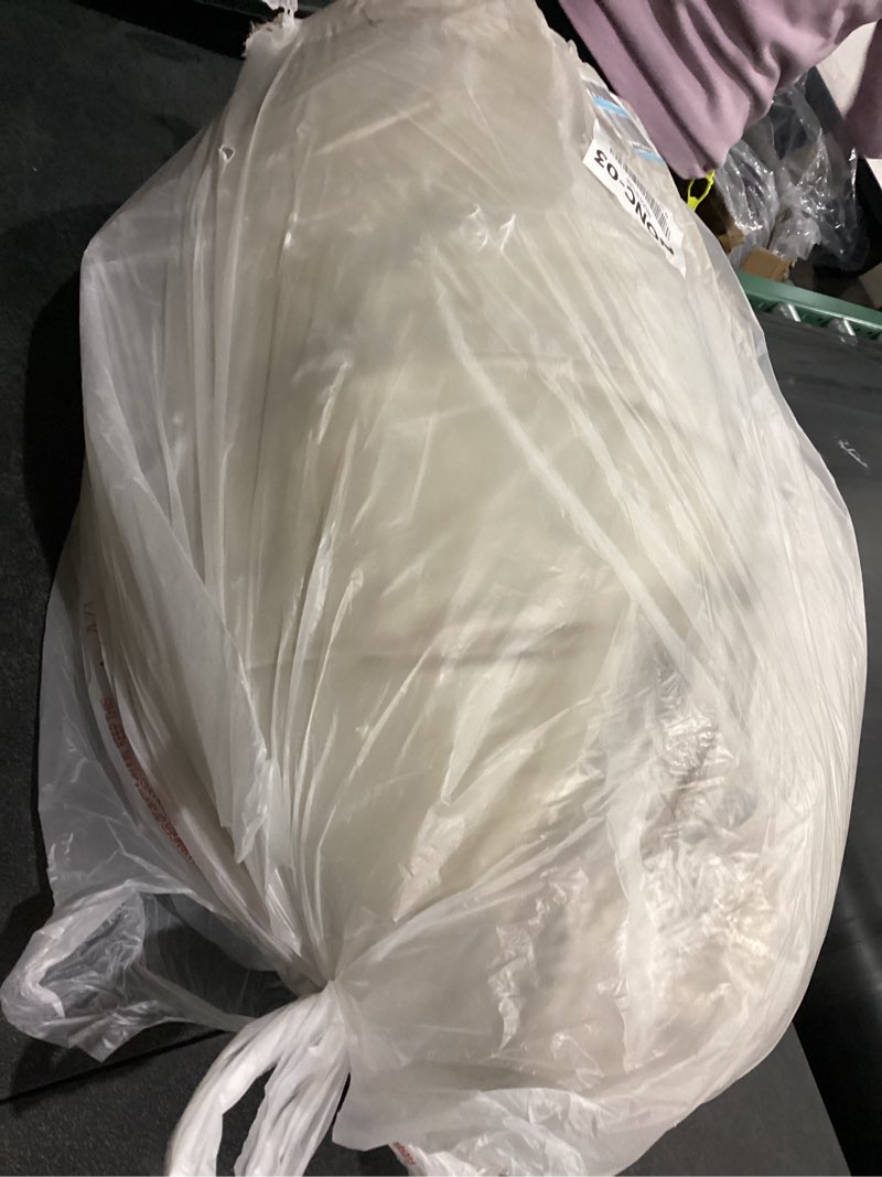 Condition photo showing Good Condition for Best Friends by Sheri The Original Calming Donut Dog Bed – Washable Plush Pet Bed for Large Breeds up to 100 lbs, Shag Faux Fur, Taupe, Large (36" x 36") Taupe Shag Large