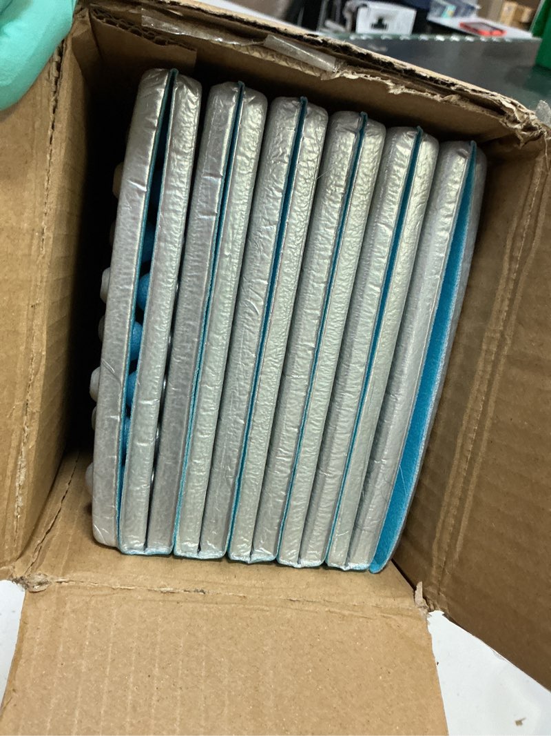 Condition photo showing Good Condition for ultralight foam sleeping pad, waterproof closed cell foam pad for superior insulation, folding sleeping mat for compact storage, foldable and portable for hiking and camping blue