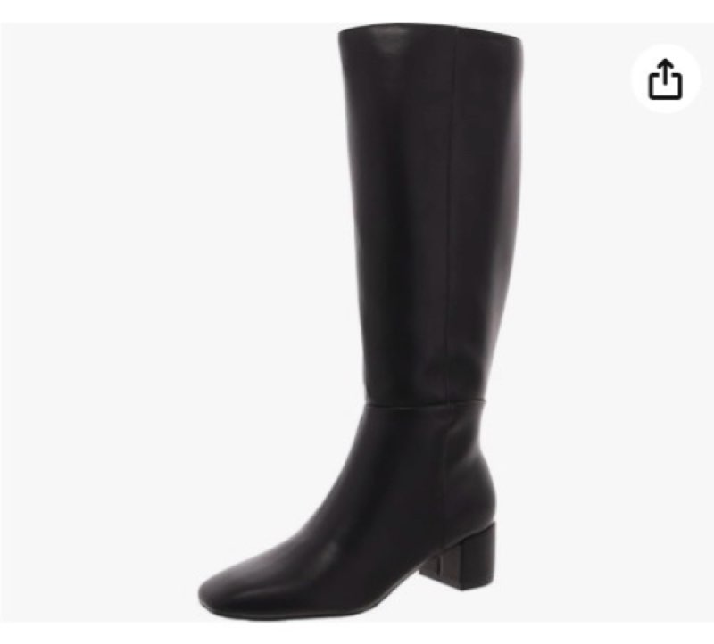 Bandolino Women's Brenda Knee High Boot, Black, 6.5