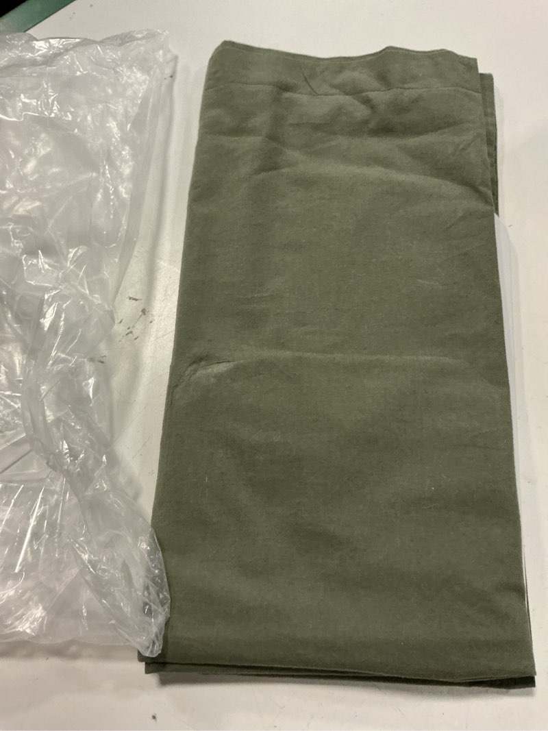 Condition photo showing Good Condition for organic brushed cotton euro sham, euro, dusty olive