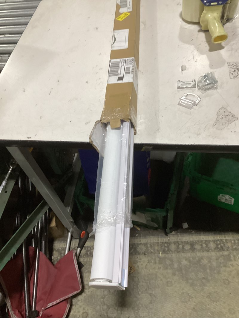 Condition photo showing Good Condition for chrisdowa cordless blackout roller shades for windows, thermal insulated uv protection pull down shades, total blackout window blinds for home, office, bedroom, door (56" w x 72" h, beige) 56"w x 72"h beige
