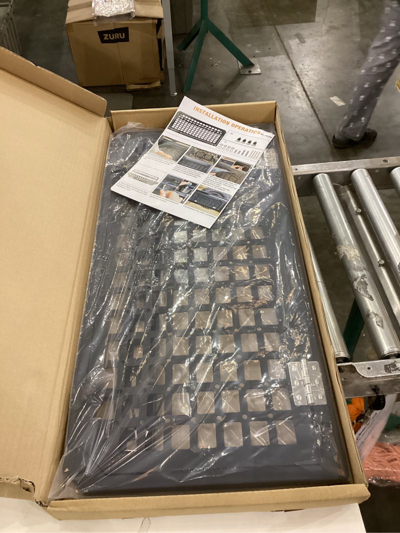 Z8 1 Pack JK Aluminium Alloy Tailgate Tactical Molle Panel,JK & JL Tailgate Table Foldable Rear Carg