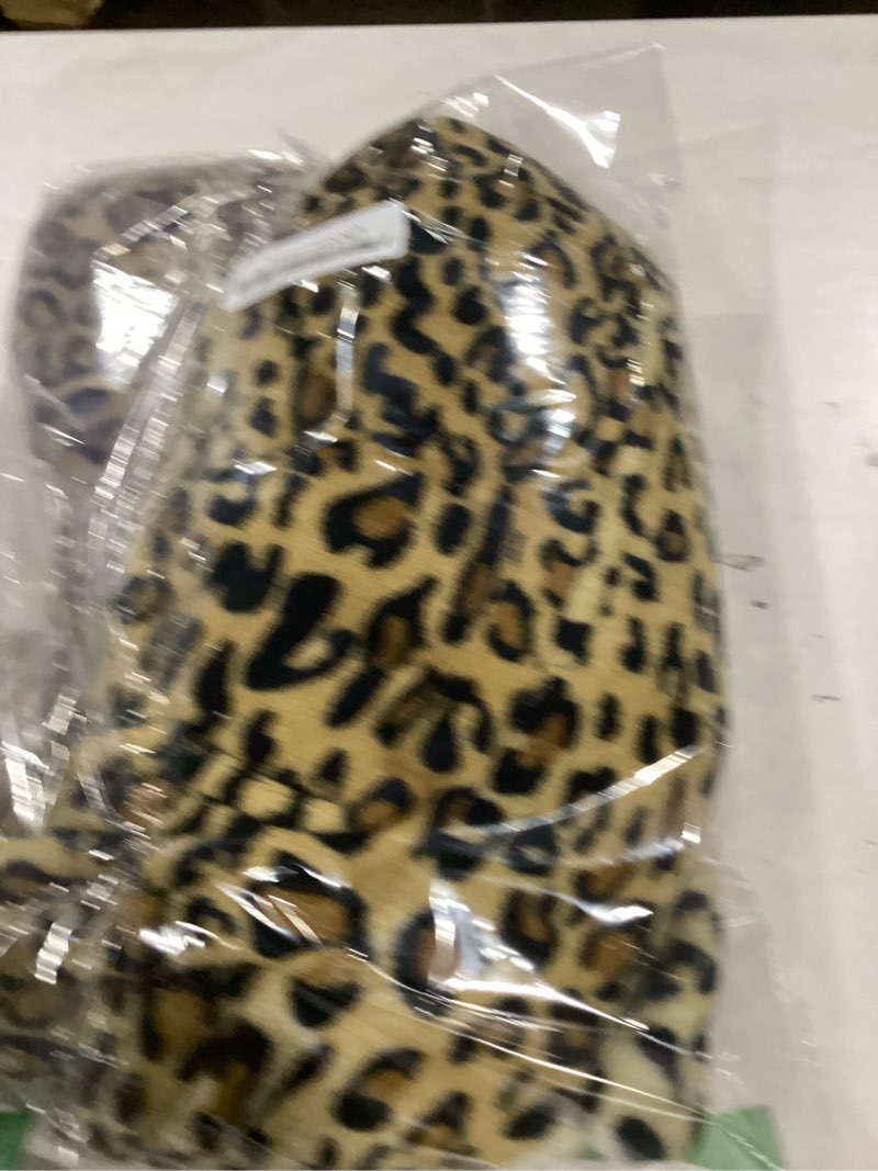 Condition photo showing Good Condition for wizland kid animal onesie tiger black cat costume cheetah blue monster jumpsuit for 4-14 years 4-6y / 44" upgraded flannel leopard onesie