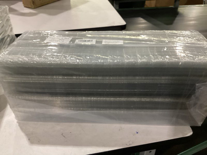 Condition photo showing Good Condition for zubebe 200 pieces clear plastic egg carton - bulk empty chicken tray holds securely for farm business market home refrigerator storage (3 x 4 grids)