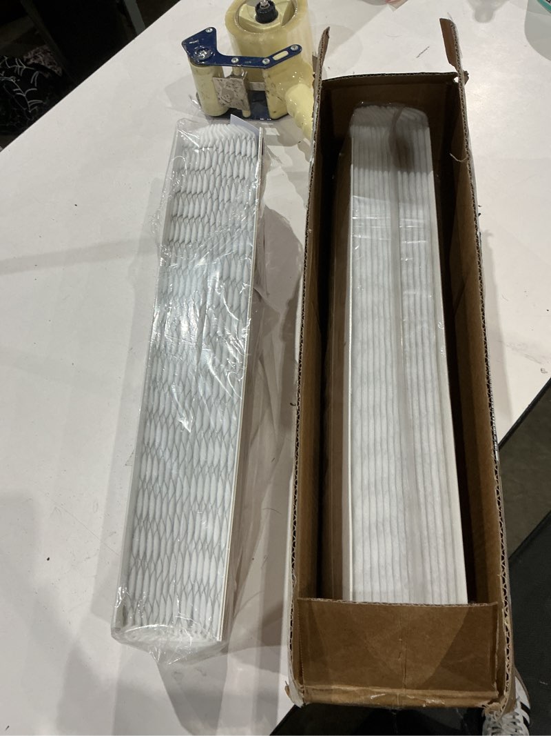 Condition photo showing Good Condition for bayftfrexm2 20x25x5 air filter merv 13, perfect fit 5" filter media compatible with trane 20"x 25"x 5" bayftfrexm2 flr06232 expandable filter, for hvac systems and home air conditioning 2pack