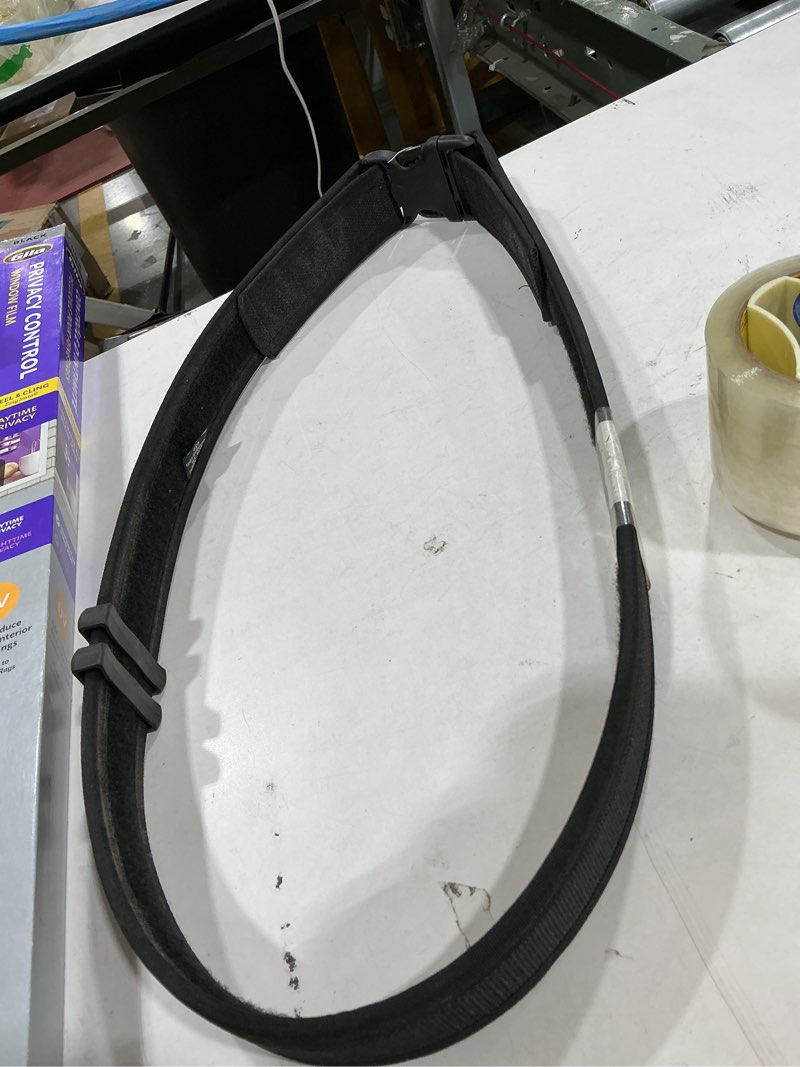 Condition photo showing Good Condition for blackhawk black reinforced 2-inch web duty belt with loop inner - xxlarge