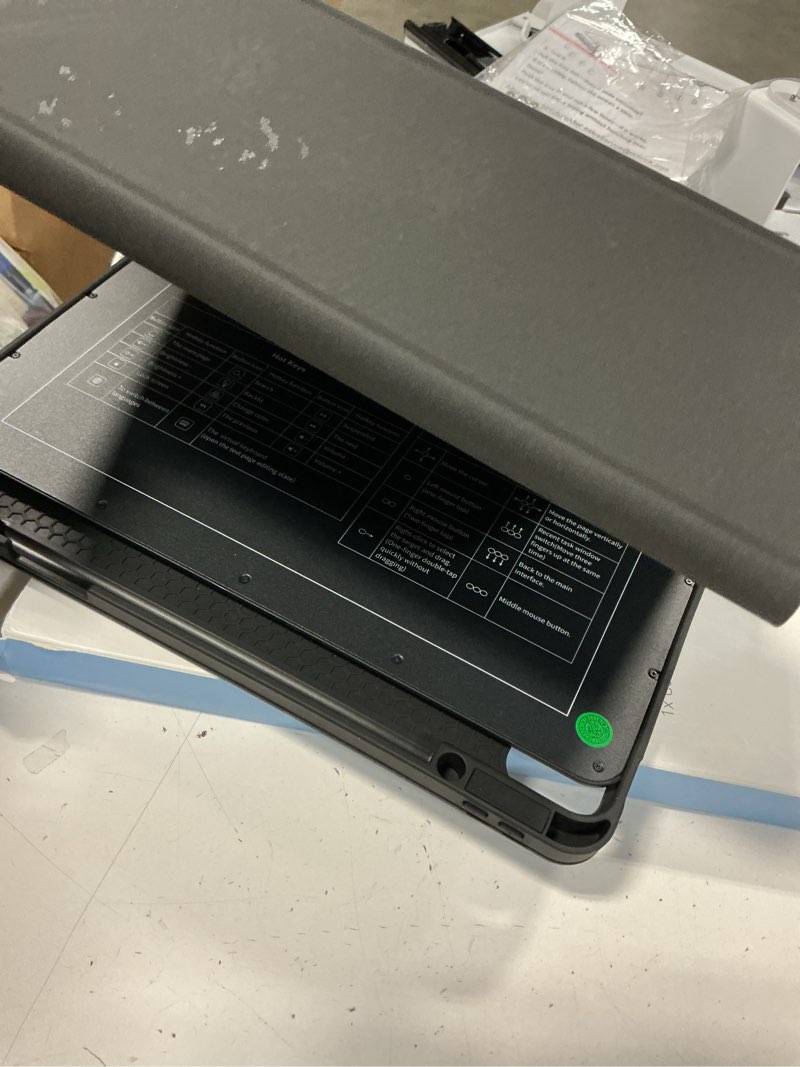 Condition photo showing Good Condition for harvopu for ipad air 13 inch & pro 12.9 case with keyboard - multi-touch trackpad, 7 colors backlit, detachable folio keyboard cover for ipad pro 12.9 (6th, 5th, 4th, 3rd gen), air 13 m4/m3/m2 (black)