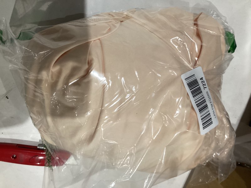 Condition photo showing As Is for 7.2FT Beige Arch Backdrop Cover - Polyester Fitted Wedding Arch Stand Covers Round Top Chiara Arch Backdrop Cover for Birthday Party Banquet Photo Background Decoration