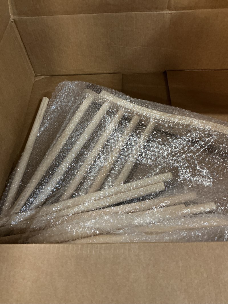 Condition photo showing As Is for Upgraded Sauna Backrest, Sauna Accessories, S-Shaped Design with Backrest Sauna Chair, with Non-Slip Pads, Ergonomic Design, Suitable for Infrared Sauna Backrest and Barrel Sauna Backrest 1 White Cedar