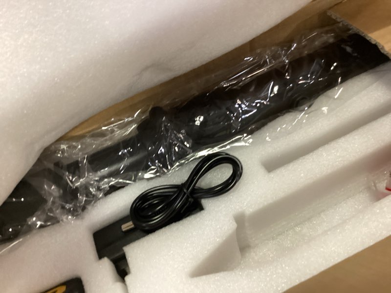 Condition photo showing Good Condition for 2-in-1 electric pole saws for tree trimming, 1200w brushless cordless pole saw & 6 inch mini chainsaw,16 ft max reach & multi-angle, tree trimmer branch cutter limb pruner with 2 batteries yellow03