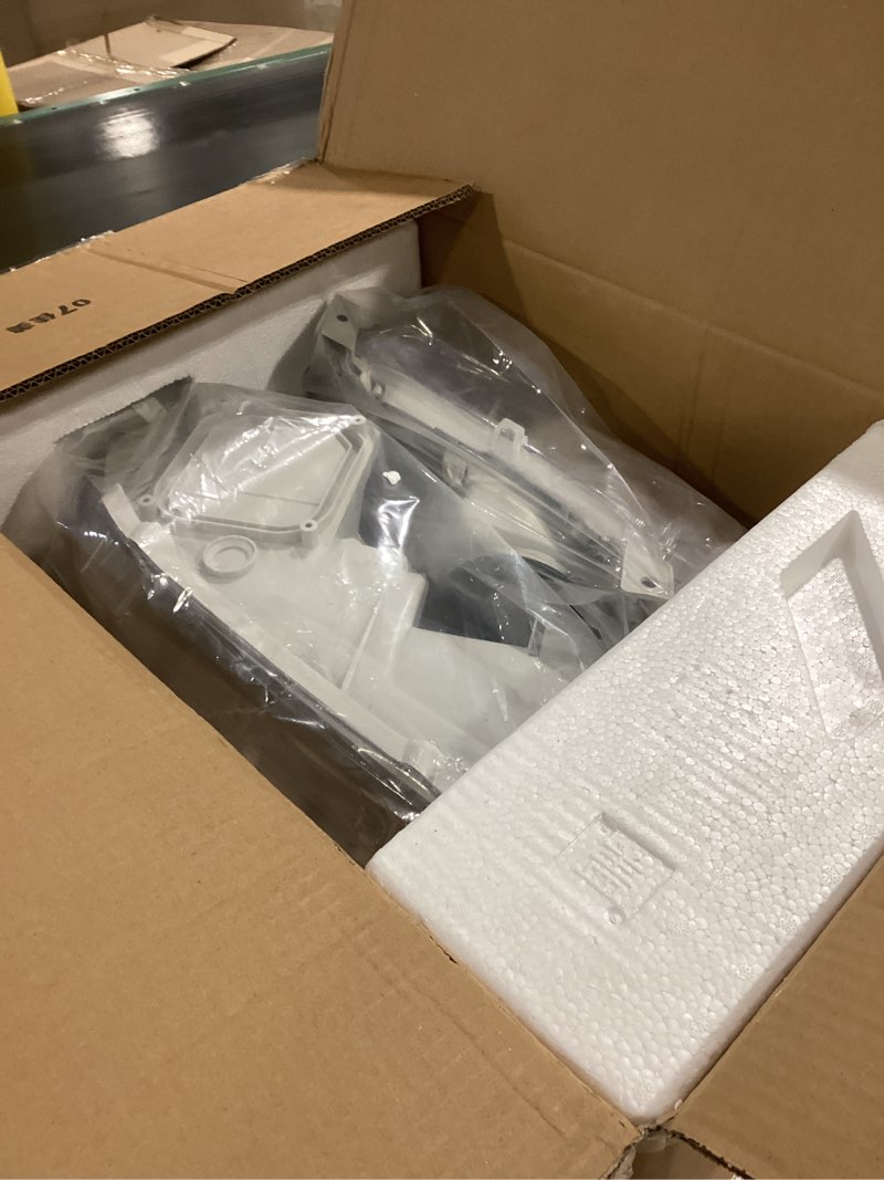 Halogen Headlights fit for 2007 2008 2009 Toyota Camry Driver & Passenger Side with Clear Lens White