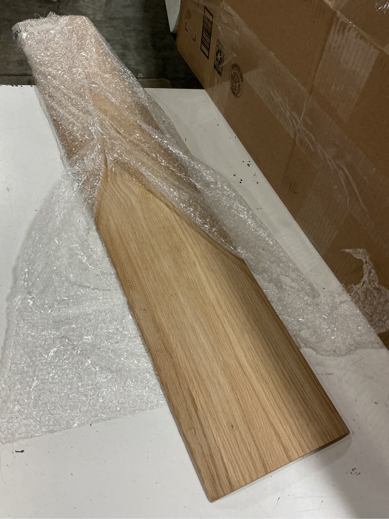 Condition photo showing Good Condition for wonderjune door transition strip wood threshold transition unfinished solid red oak interior threshold doorways reducer threshold (36 x 6.5 x 0.5 inches)