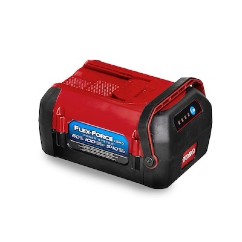 toro 60 -volt, 10 ah 1 -pack lithium ion (li-ion) battery