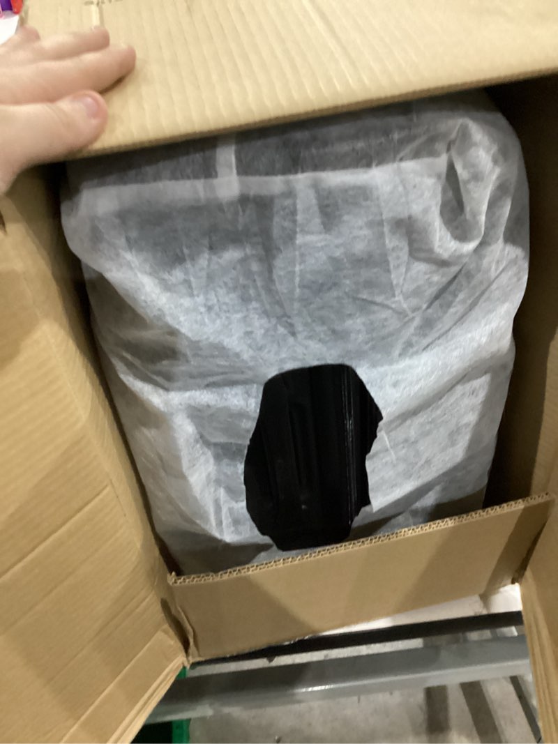 Condition photo showing item condition for samsonite freeform large checked luggage with dual 360° spinner wheels - tsa lock, airline-approved - lightweight durable polypropylene expandable hardshell - black checked-large spinner black
