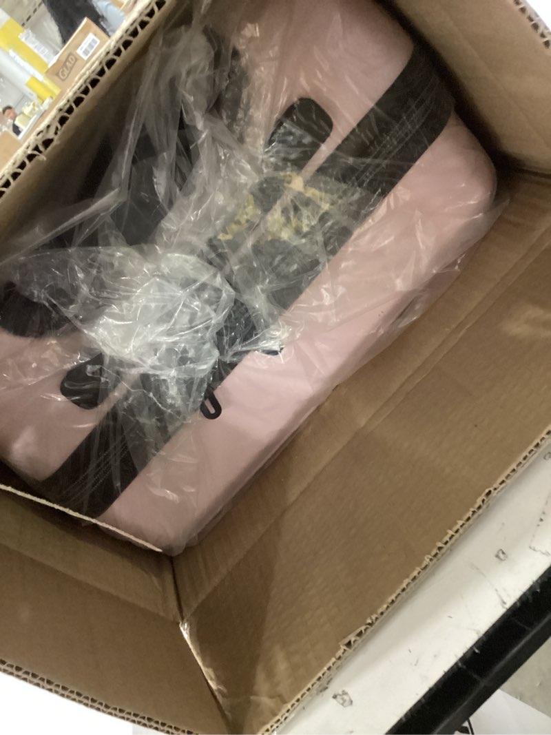 Condition photo showing Good Condition for american tourister stratum xlt expandable hardside luggage with spinner wheels, pink blush, carry-on 21-inch