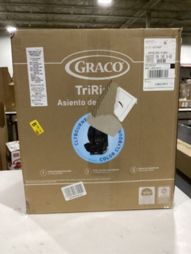 Condition photo showing Good Condition for Graco TriRide 3-in-1 Reclining Car Seat, Clybourne - Rear & Forward Facing Car Seat, Highback Booster, Adjustable Headrest Clybourne 2.0