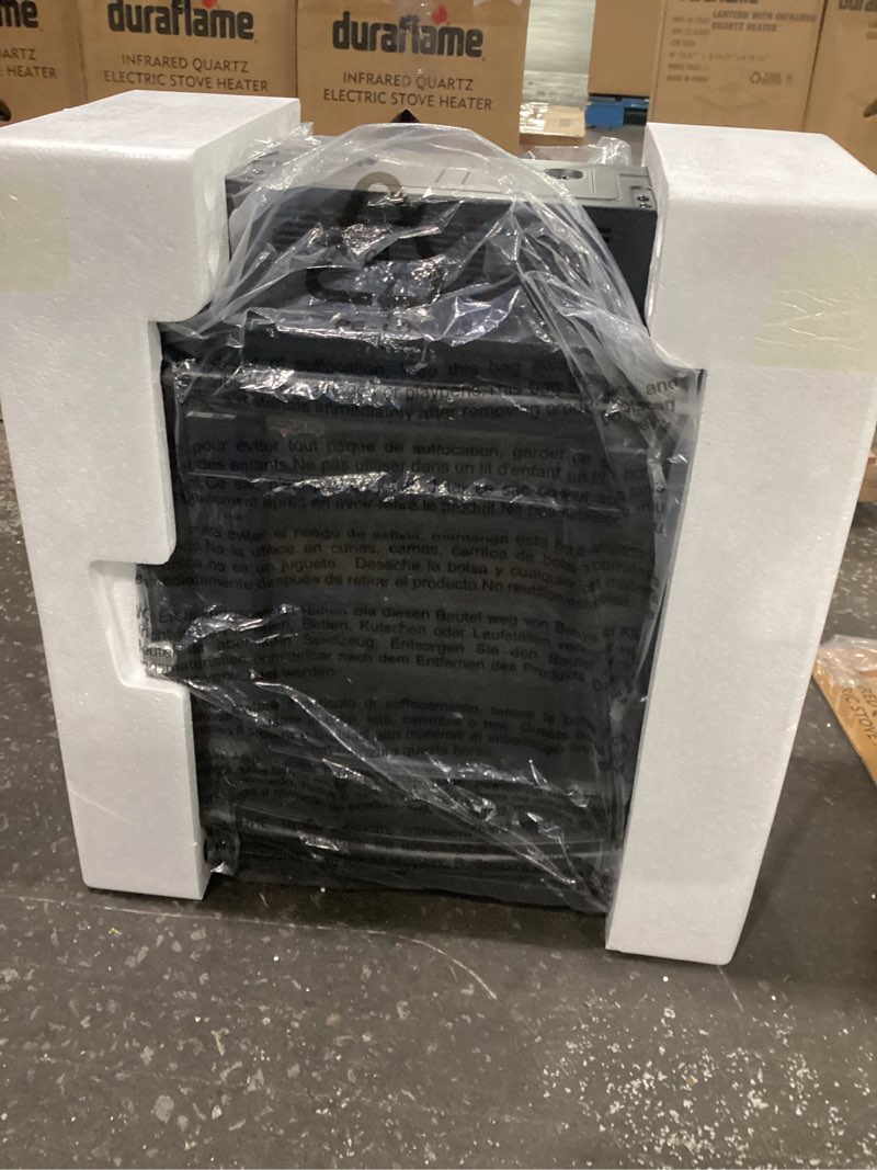 Condition photo showing New/Like New for not tested duraflame infrared quartz electiric stove heater - dfi-591-01 - black