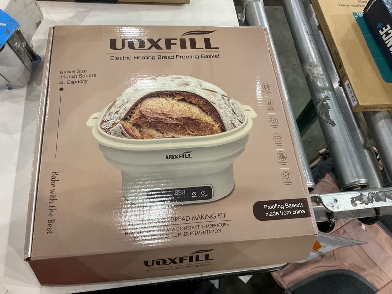 Electric heating bread proofing basket