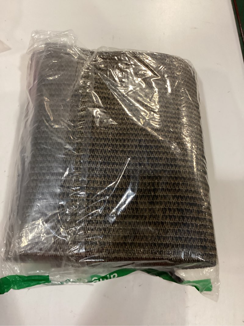 Condition photo showing Good Condition for 90% outdoor sun shade cloth, 6'×8' pergola shade cover with grommets, privacy screen sunshades for patio garden backyard plant, mocha 0 6 x 0 8 ft mocha