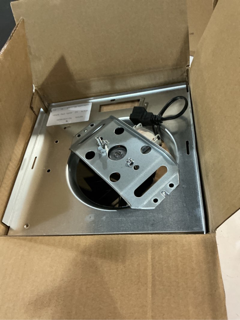 Condition photo showing Good Condition for 763rln b unit, 763rl b bathroom fan motor assembly compatible with nutone, 763rln, 763rl, 763rlnb, 763rln-r01 bathroom fan 50 cfm, fit 769rf, 769rl b unit 70 cfm, s0503b000, 2.0 sone, 9"x9"