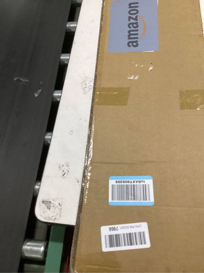 Condition photo showing Good Condition for upgraded 3 ft baseboard heater cover with left and right endcaps, galvanized steel easy slip-on heater cover for replacing old and rusty looking electric and hydronic base board heat covers 3 ft 1