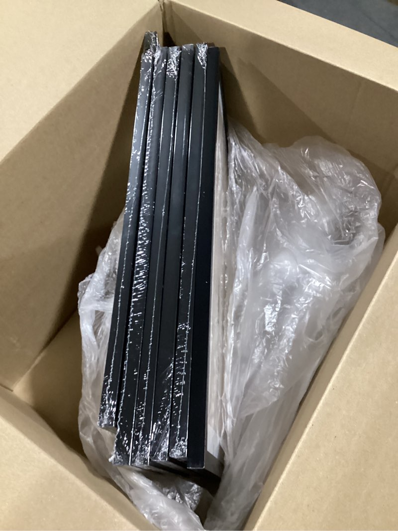 Condition photo showing Good Condition for fxojyvo 13x19 picture frame set of 6, display poster 11x17 with mat or 13 x 19 without mat, light weight and high transparent 13 by 19 frame for wall - 6 pack/black/13 x19 black 13x19 6 packs