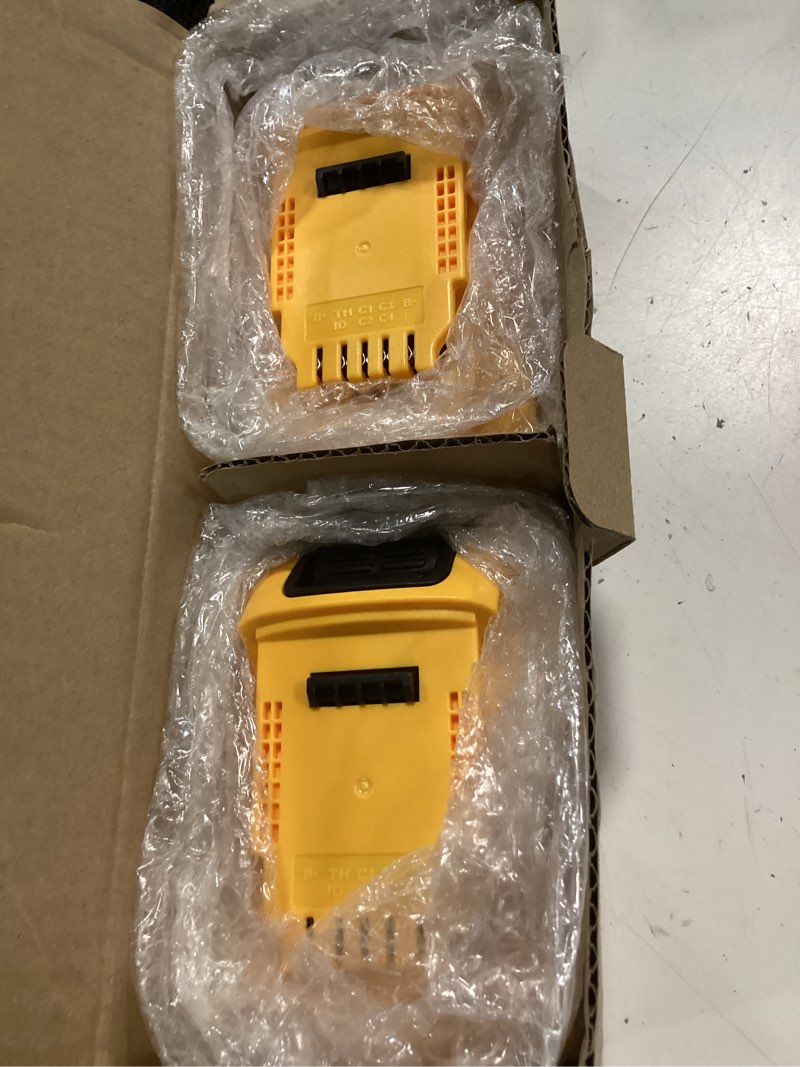 Condition photo showing Good Condition for 8ah replacement compatible for dewalt 20v max battery with high capacity batteries cordless power tools 20 volt baterías dcb201 dcb203 dcb204 dcb205 dcb205c dcb205-2 dcb206 2 pack batteries pilas
