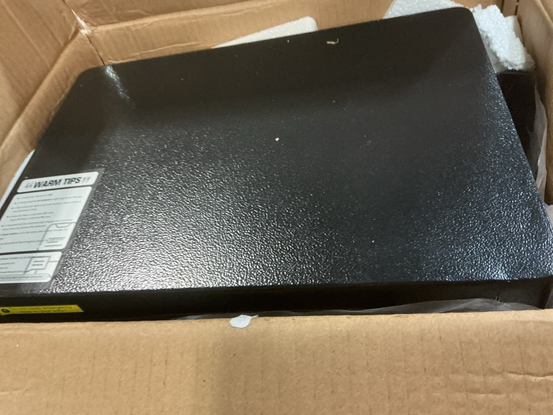 Condition photo showing New/Like New for 1.3 Cu Ft Small Safe Box Fireproof Waterproof for Home, Personal Safe and Lock Box with LED Sensor Light & Emergency USB-C Cable for Money Jewelry Documents 1.3 Cubic Feet