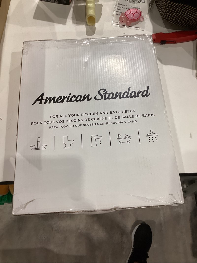Condition photo showing As Is for american standard bedminster