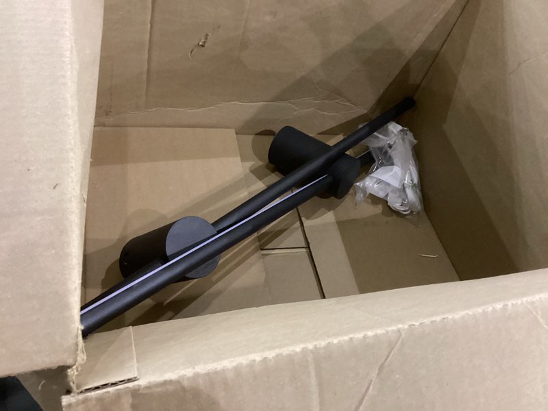 NIORSUN 24 Inch Battery Operated Wall Sconce Set of 2,Black Minimalist Rechargeable LED Wall Lights with Remote, 10 Colors Dimmable Wireless Wall Lamp for Living Room Bedroom Hallway