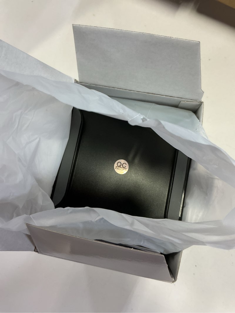 Condition photo showing Good Condition for wireless induction speaker 5-in-1 bluetooth speaker with phone stand,stereo sound, 3500mah rechargeable, 8 rgb ambient light, 360° adjustable holder for iphone/android/ipad,gifts for men women (black)